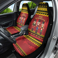 Germany Nussknacker Christmas Car Seat Cover Crack Deez Nuts - Wonder Print Shop