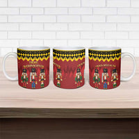 Germany Nussknacker Christmas Ceramic Mug Crack Deez Nuts - Wonder Print Shop