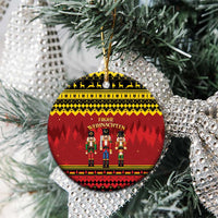 Germany Nussknacker Christmas Ceramic Ornament Crack Deez Nuts - Wonder Print Shop
