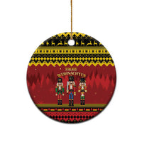 Germany Nussknacker Christmas Ceramic Ornament Crack Deez Nuts - Wonder Print Shop