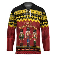 Germany Nussknacker Christmas Hockey Jersey Crack Deez Nuts - Wonder Print Shop