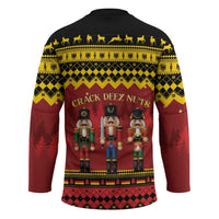 Germany Nussknacker Christmas Hockey Jersey Crack Deez Nuts - Wonder Print Shop