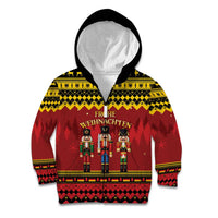 Germany Nussknacker Christmas Kid Hoodie Crack Deez Nuts - Wonder Print Shop