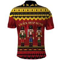 Germany Nussknacker Christmas Polo Shirt Crack Deez Nuts - Wonder Print Shop
