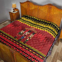 Germany Nussknacker Christmas Quilt Crack Deez Nuts - Wonder Print Shop