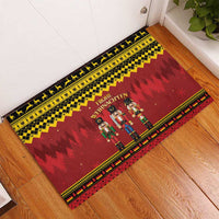 Germany Nussknacker Christmas Rubber Doormat Crack Deez Nuts - Wonder Print Shop