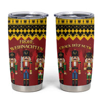Germany Nussknacker Christmas Tumbler Cup Crack Deez Nuts - Wonder Print Shop