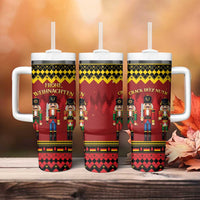 Germany Nussknacker Christmas Tumbler With Handle Crack Deez Nuts - Wonder Print Shop