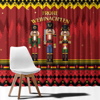 Germany Nussknacker Christmas Window Curtain Crack Deez Nuts - Wonder Print Shop