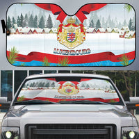 Luxembourg Christmas Auto Sun Shade Schei Chreschtdeeg 2025 - Wonder Print Shop