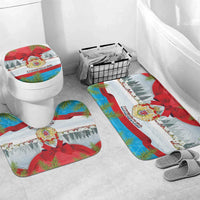 Luxembourg Christmas Bathroom Set Schei Chreschtdeeg 2025 - Wonder Print Shop
