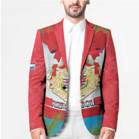 Personalised Luxembourg Christmas Blazer Schei Chreschtdeeg 2025 - Wonder Print Shop