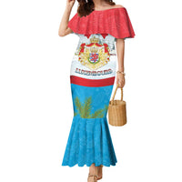 Personalised Luxembourg Christmas Family Matching Mermaid Dress and Hawaiian Shirt Schei Chreschtdeeg 2025 - Wonder Print Shop