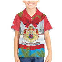 Personalised Luxembourg Christmas Family Matching Mermaid Dress and Hawaiian Shirt Schei Chreschtdeeg 2025 - Wonder Print Shop