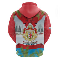 Personalised Luxembourg Christmas Hoodie Schei Chreschtdeeg 2025 - Wonder Print Shop