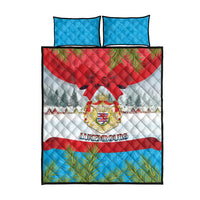 Luxembourg Christmas Quilt Bed Set Schei Chreschtdeeg 2025 - Wonder Print Shop