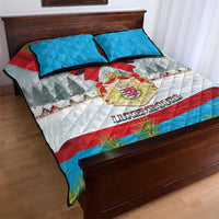 Luxembourg Christmas Quilt Bed Set Schei Chreschtdeeg 2025 - Wonder Print Shop