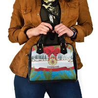 Luxembourg Christmas Shoulder Handbag Schei Chreschtdeeg 2025 - Wonder Print Shop