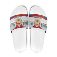 Luxembourg Christmas Slide Sandals Schei Chreschtdeeg 2025 - Wonder Print Shop