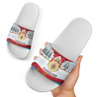 Luxembourg Christmas Slide Sandals Schei Chreschtdeeg 2025 - Wonder Print Shop