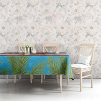 Luxembourg Christmas Tablecloth Schei Chreschtdeeg 2025 - Wonder Print Shop