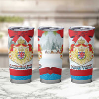 Personalised Luxembourg Christmas Tumbler Cup Schei Chreschtdeeg 2025 - Wonder Print Shop