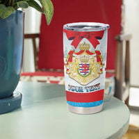 Personalised Luxembourg Christmas Tumbler Cup Schei Chreschtdeeg 2025 - Wonder Print Shop