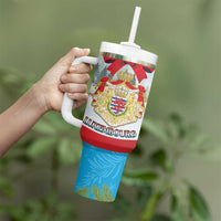 Personalised Luxembourg Christmas Tumbler With Handle Schei Chreschtdeeg 2025 - Wonder Print Shop