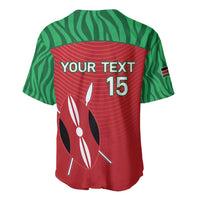 Custom Athletics Kenya Baseball Jersey Kenyan Runner - Wonder Print Shop
