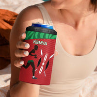 Custom Athletics Kenya 4 in 1 Can Cooler Tumbler Kenyan Runner - Wonder Print Shop
