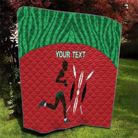 Custom Athletics Kenya Quilt Kenyan Runner - Wonder Print Shop