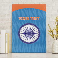 Custom India Cricket Canvas Wall Art Go Men in Blue - Wonder Print Shop