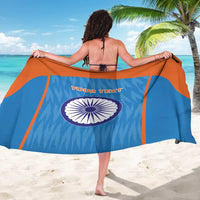 Custom India Cricket Sarong Go Men in Blue - Wonder Print Shop