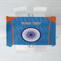 Custom India Cricket Tablecloth Go Men in Blue - Wonder Print Shop