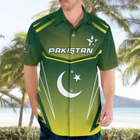 Custom Pakistan Cricket Hawaiian Shirt Go Shaheens - Wonder Print Shop