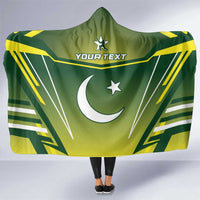 Custom Pakistan Cricket Hooded Blanket Go Shaheens