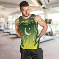 Custom Pakistan Cricket Men Tank Top Go Shaheens - Wonder Print Shop