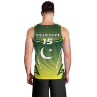 Custom Pakistan Cricket Men Tank Top Go Shaheens - Wonder Print Shop