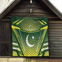 Custom Pakistan Cricket Quilt Go Shaheens - Wonder Print Shop