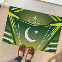 Custom Pakistan Cricket Rubber Doormat Go Shaheens - Wonder Print Shop