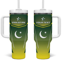 Custom Pakistan Cricket Tumbler With Handle Go Shaheens - Wonder Print Shop