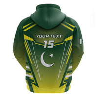 Custom Pakistan Cricket Zip Hoodie Go Shaheens - Wonder Print Shop