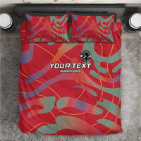 Custom Namibia Football Bedding Set Go Namibia Warriors - Wonder Print Shop