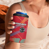 Custom Namibia Football 4 in 1 Can Cooler Tumbler Go Namibia Warriors - Wonder Print Shop