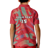 Custom Namibia Football Kid Polo Shirt Go Namibia Warriors - Wonder Print Shop