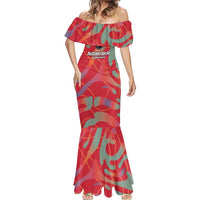 Custom Namibia Football Mermaid Dress Go Namibia Warriors - Wonder Print Shop