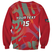 Custom Namibia Football Sweatshirt Go Namibia Warriors - Wonder Print Shop