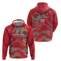 Custom Namibia Football Zip Hoodie Go Namibia Warriors - Wonder Print Shop