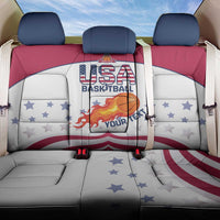 Custom United States Basketball Back Car Seat Cover Go Champions