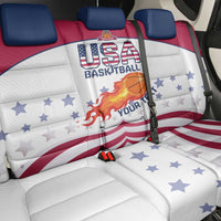 Custom United States Basketball Back Car Seat Cover Go Champions
